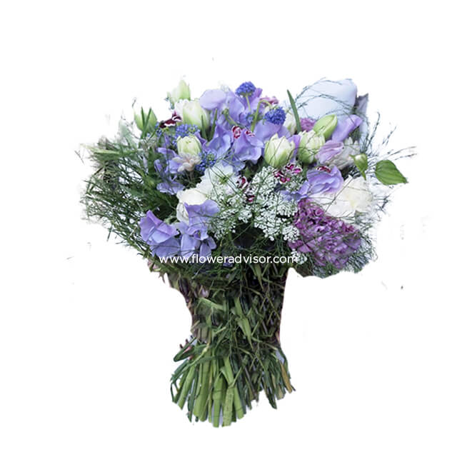 White & Purple Bouquet
