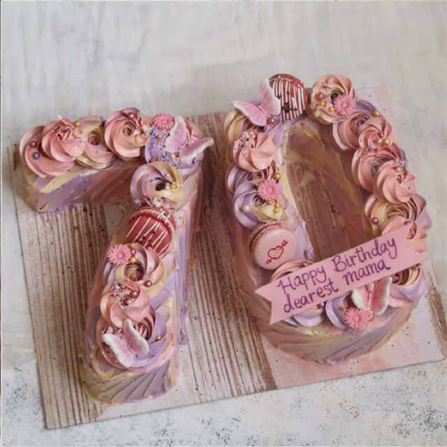 Soft Cakes Letter Numbers 2