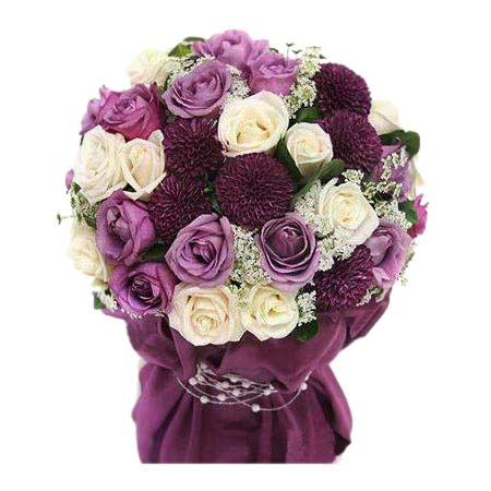 Blueberry Ice Cream Flowers