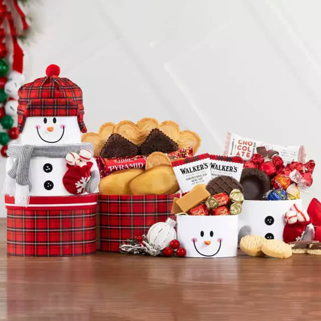 Snowman Tower - Christmas Hampers 2025