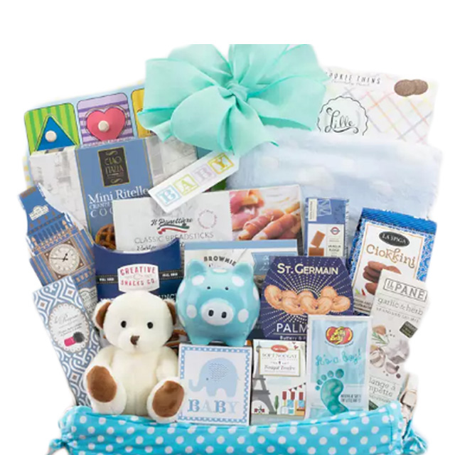 Welcome Home Large Baby Boy Gift