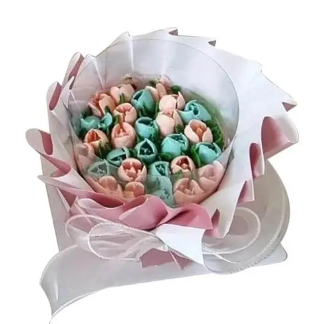 Bouquet Cake Tulip Flower D.10