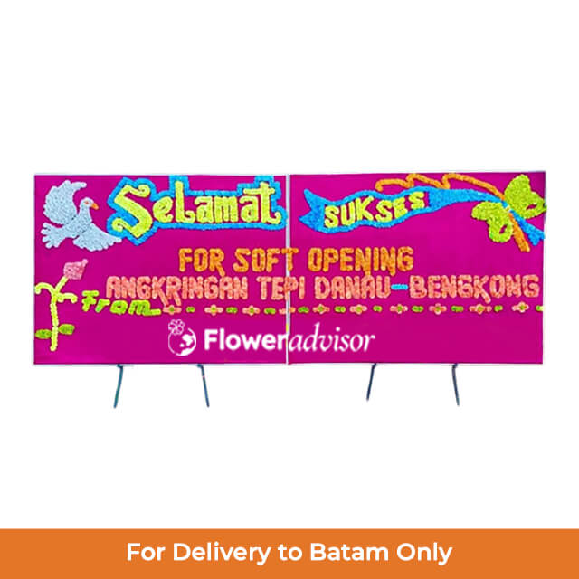 Papan Bunga Selamat Sukses Barbie Life