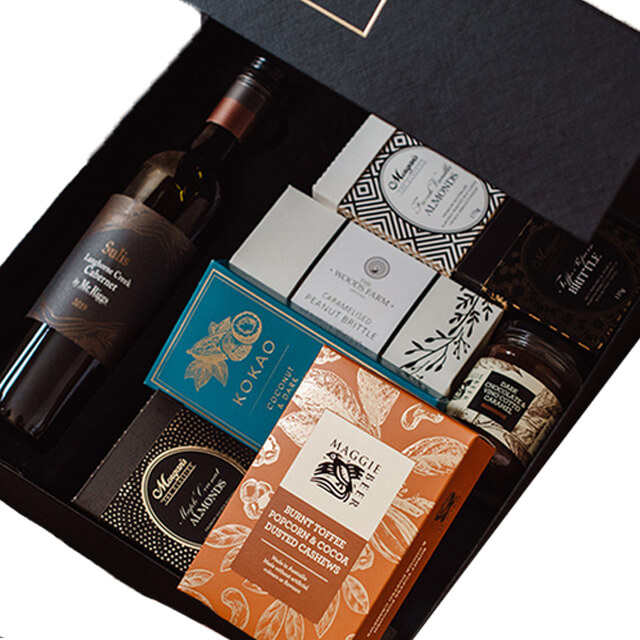 Red Wine & Sweet Bites Hamper
