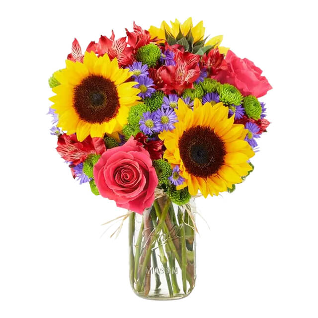 Fields of Gold Mason Jar