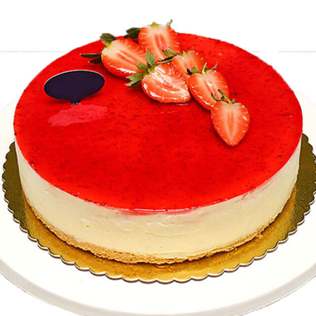Fresh Strawberry Cheesecake