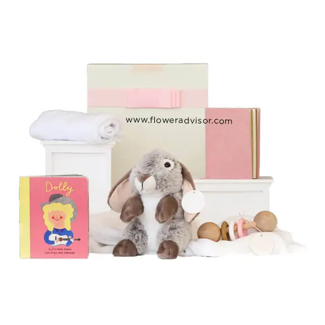 Sweet Bundle Baby Girl Hamper: Dolly Parton
