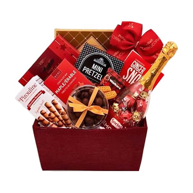 Gleaming Holiday Surprise - Christmas hampers