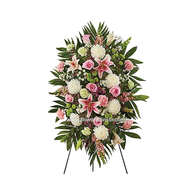 Multicolor Pastel Sympathy Standing