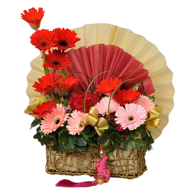 Togetherness - Oriental Chinese Flowers