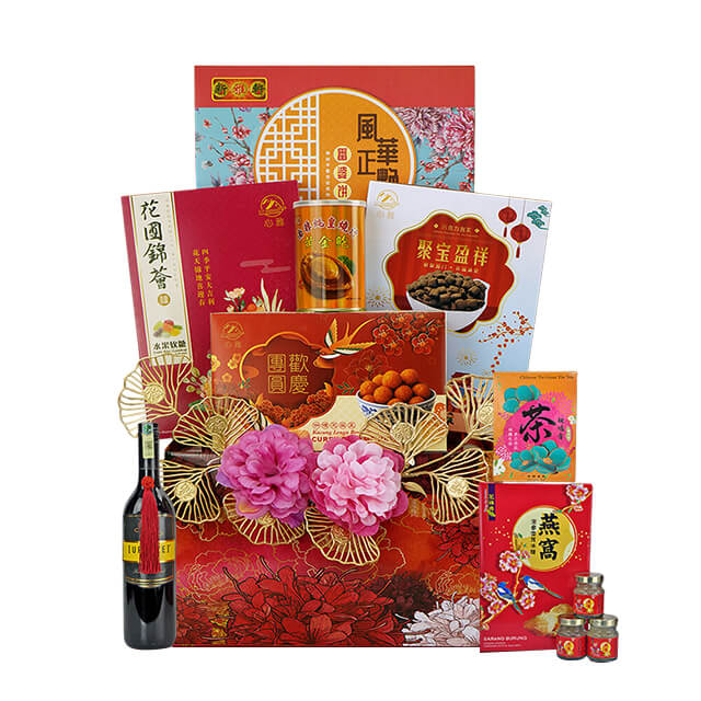 Lucky Blossom CNY Basket