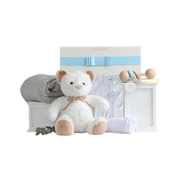 Sheridan Baby Boy Snuggles Hamper